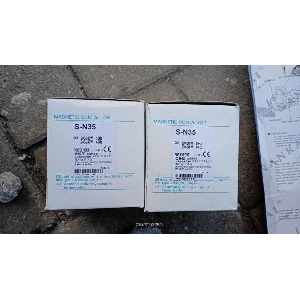 KONTAKTOR MITSUBISHI S-N35 SN35 SN-35 CONTACTOR MITSUBISHI SN 35
