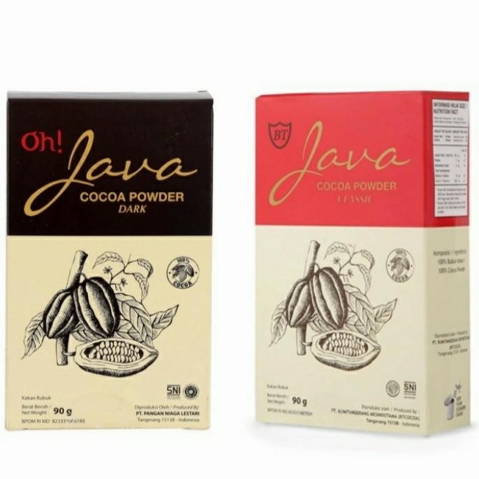

(Allthebest) Paket Cocoa Powder Oh Java!Dark & Classic.Coklat Bubuk Minuman Coklat