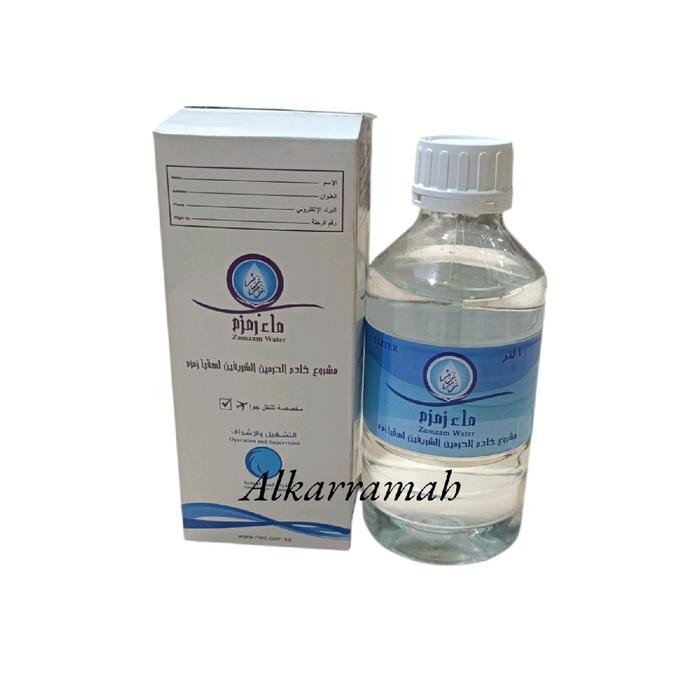 

Air Zam~Zam 1 Liter Berkemasan Kardus Air Zam~Zam Mekkah Water