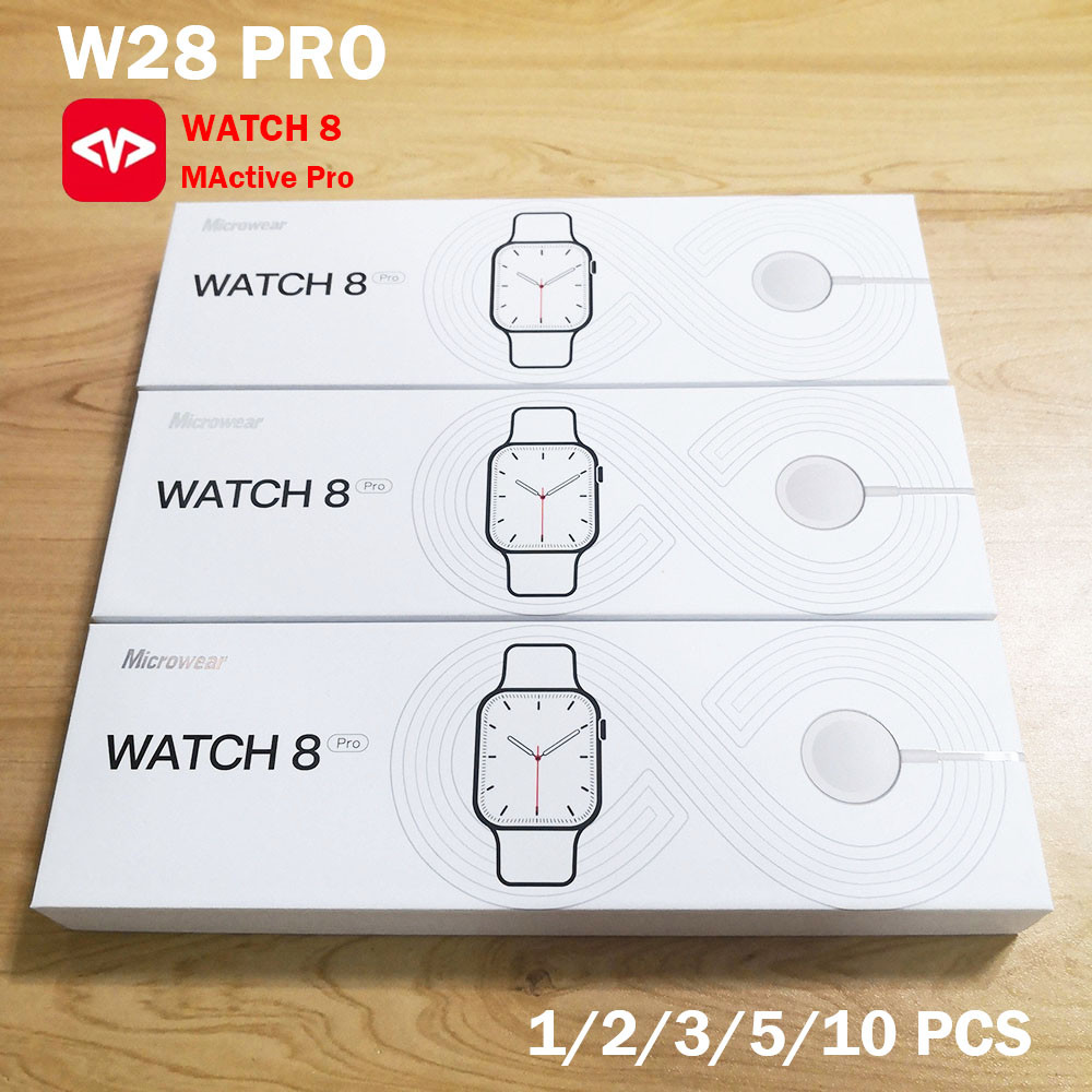 1/2/3/5/10PCS Original IWO W28 PRO Serie 8 Smart Watch NFC 1.95 inch