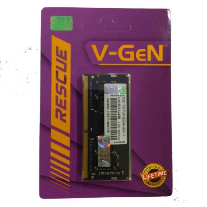 Sodimm Laptop Ddr 4 8 Gb Rescue Vgen Pc 3200Mhz