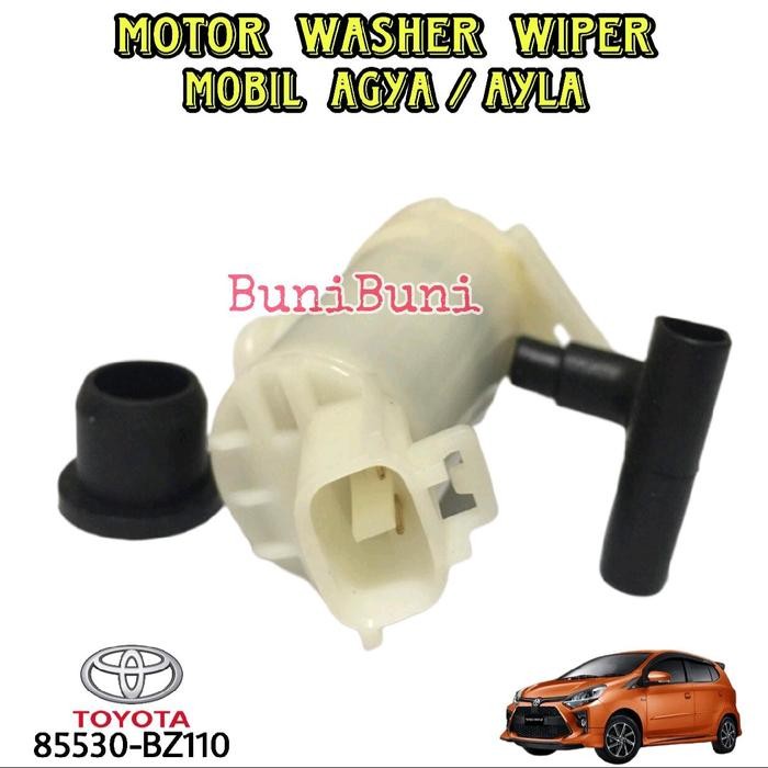 Motor Washer Wiper Agya - Dinamo Semprotan Air Wiper Mobil Agya Ayla Kode 028