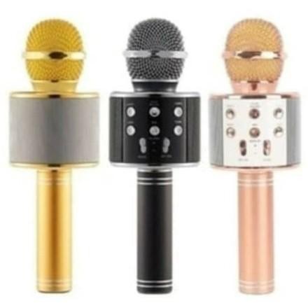 (Allthebest) Mix Ws 858 Portabel Bluetooth Wireless - Mik ws 858 portabel-