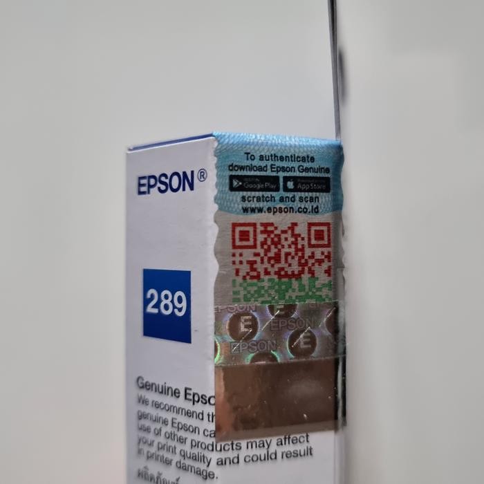 Epson 289 Black Tinta / Cartridge Original (WF-100 / WF100)
