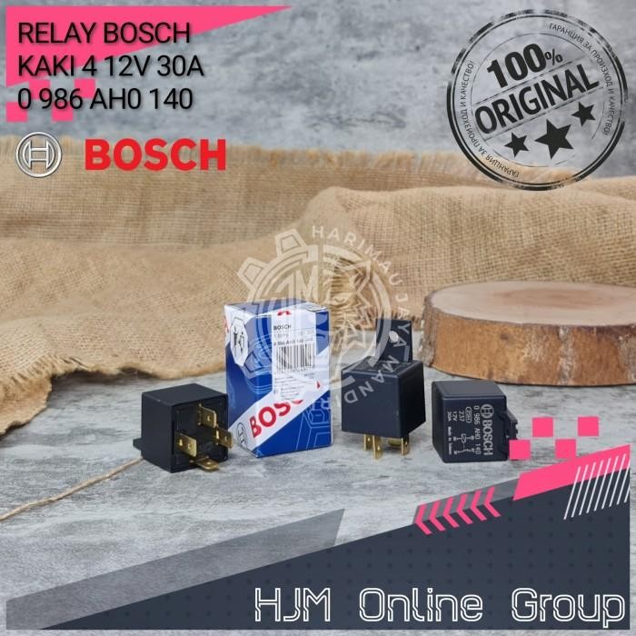 (Allthebest) RELAY 12V KAKI 4 30A / RELAY KLAKSON