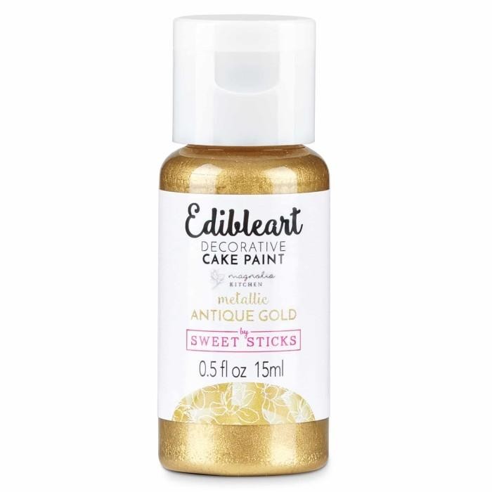

Antique Gold Edible Art Paint Sweet Sticks Cake Kue Pewarna 15 Ml Gratis Ongkir