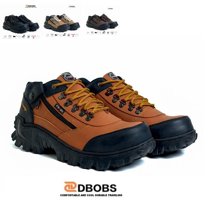 Dbobs Sepatu Safety Boots Keren Kekinain Terbaru Pria Garner Low Original