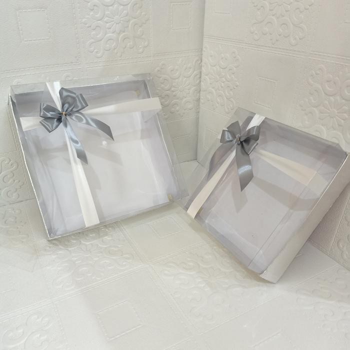 kotak hantaran mika/kotak kue tutup mika