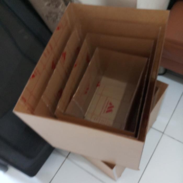 Kotak Akrilik Seserahan Hantaran Satuan Set