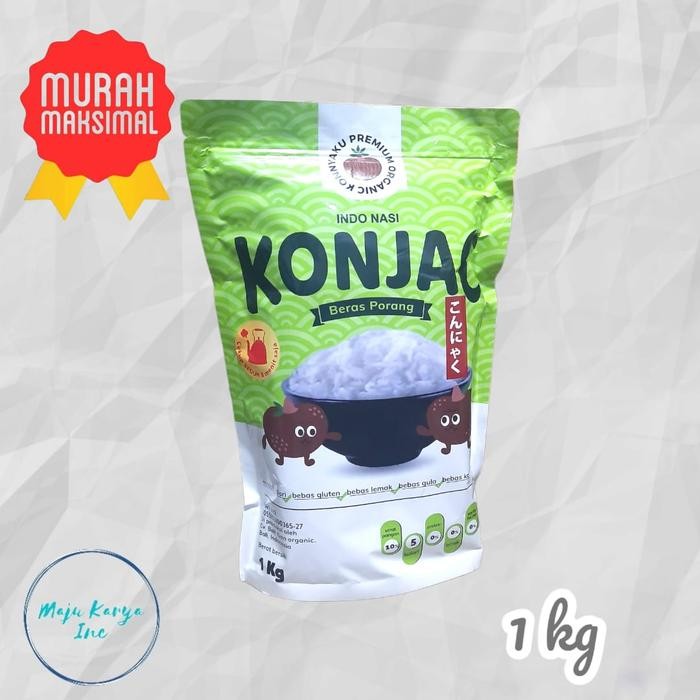 

Konjac Rice Shirataki Rice Beras Porang 1 kg
