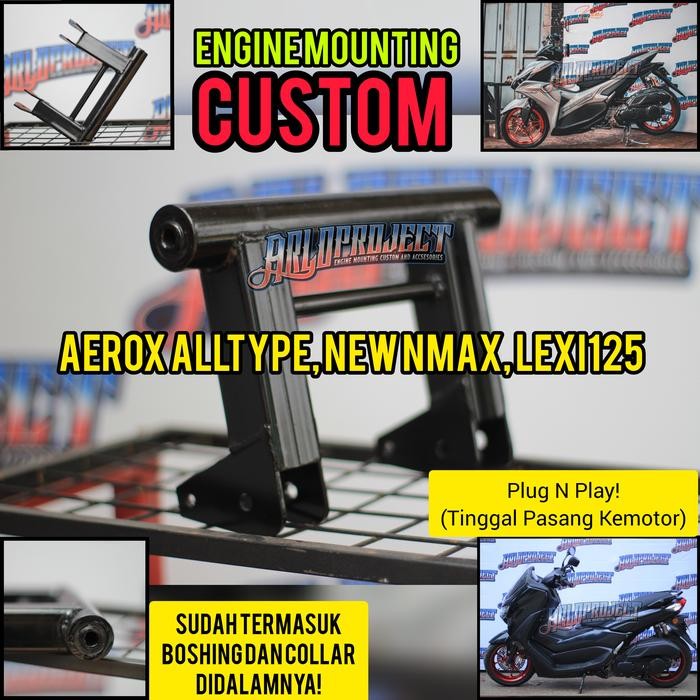 Medina Mart Engine Mounting Custom Aerox Old&New