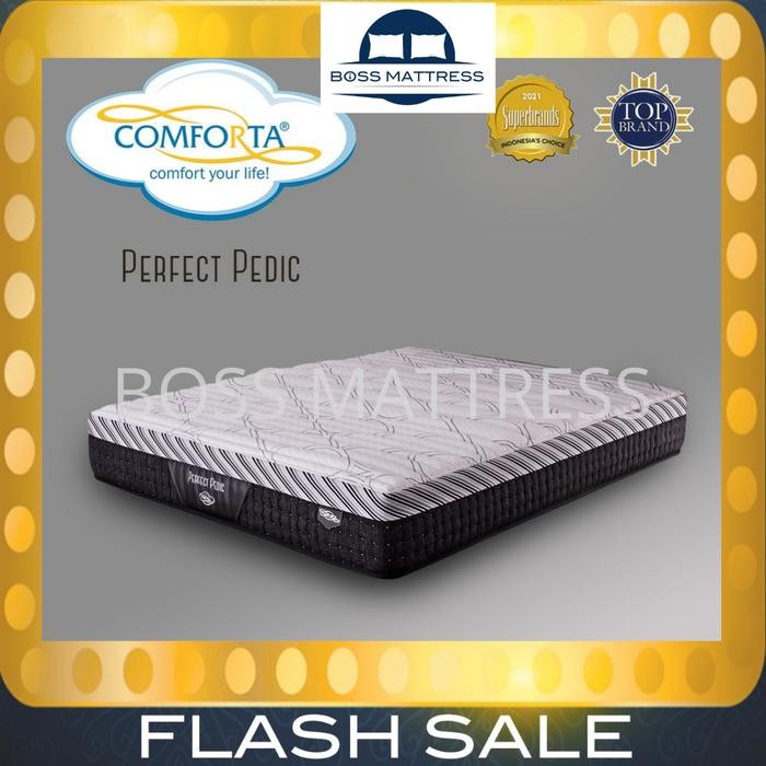 COMFORTA SpringBed PERFECT PEDIC (Hanya KASUR ) 160 180 200 120 100 90
