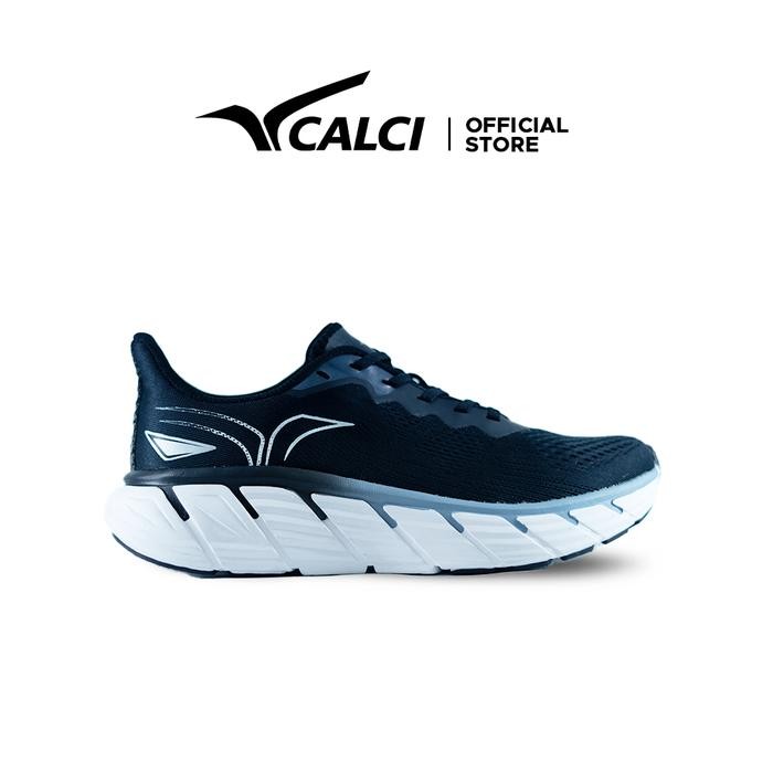 CALCI Sepatu Lari / Running Shoes Audacity Blast - Black/White