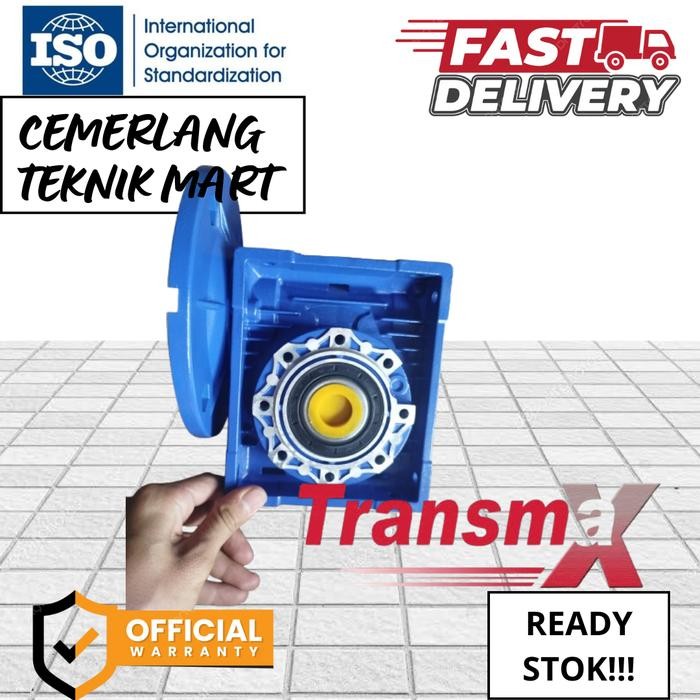 GEAR BOX NMRV-063 RASIO 7.5/100 TRANSMAX / WORM GEAR TMRV-063