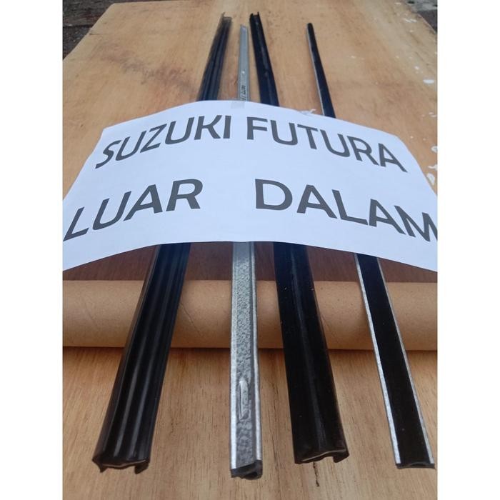 (Allthebest) PELIPIT PINTU DEPAN KACA MOBIL SUZUKI FUTURA