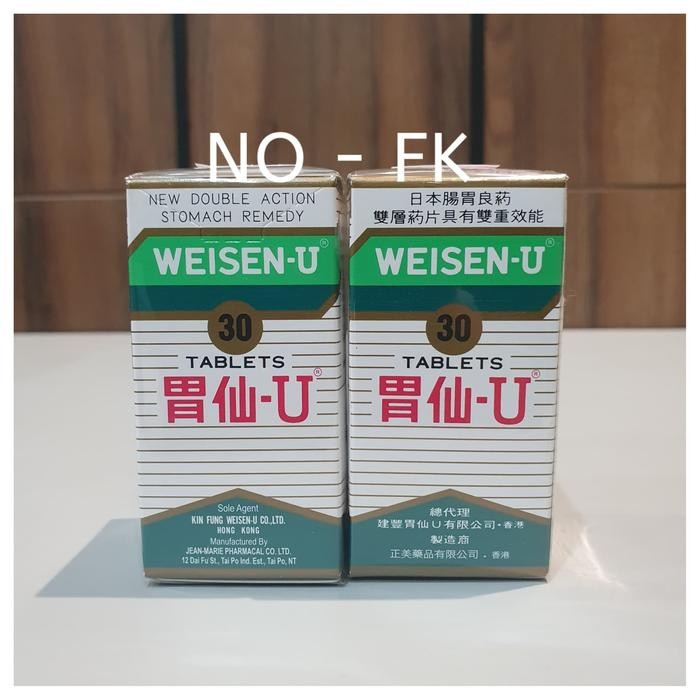 Weisen - u Weisen u obat maag Wei Sen U Weisen-u 30 tablet