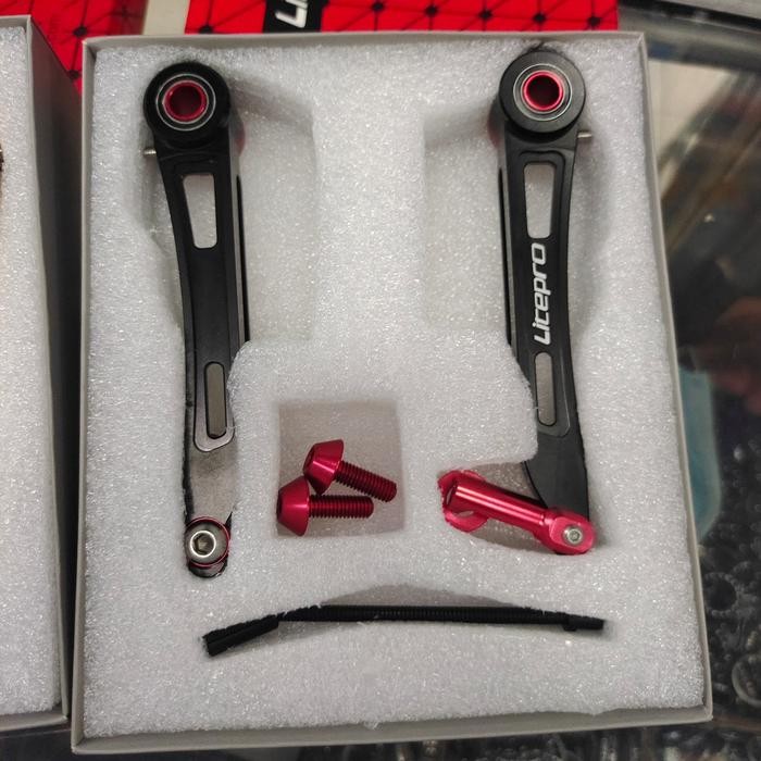 Termurah Rem V-Brake Long Litepro Cnc Original Arm Alloy 7075 - Rem Vbreak Long Litepro Alloy Cnc