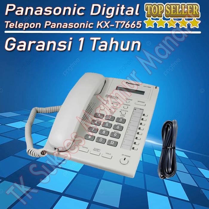 Laris Telepon Panasonic Kx-T 7665