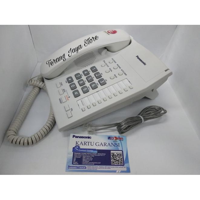Laris Telepon Kabel Panasonic Kx-Ts845Nd (Putih) Pesawat Telepon Panasonic Kx-Ts845 Telpon