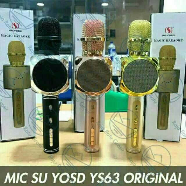 Mic Karaoke YS63 SU YOSD Bluetooth Karaoke Portable