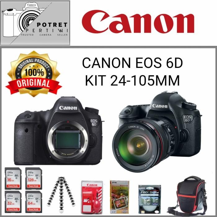 [Allthebest] CANON EOS 6D KIT 24-105MM / KAMERA DSLR CANON EOS 6D KIT 24-105MM -