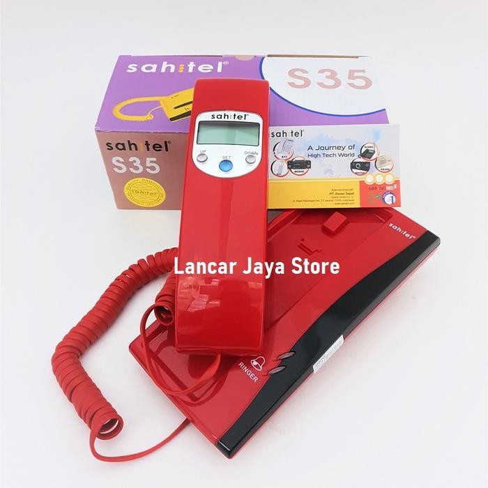 Bagus Telepon Kabel/Pesawat Telepon Kabel Rumah Sahitel Sahitel S35