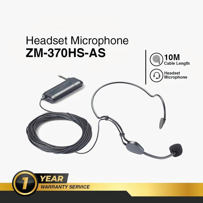 mikropon headset microphone Bando Toa zm-370as original Toa Mikrofon