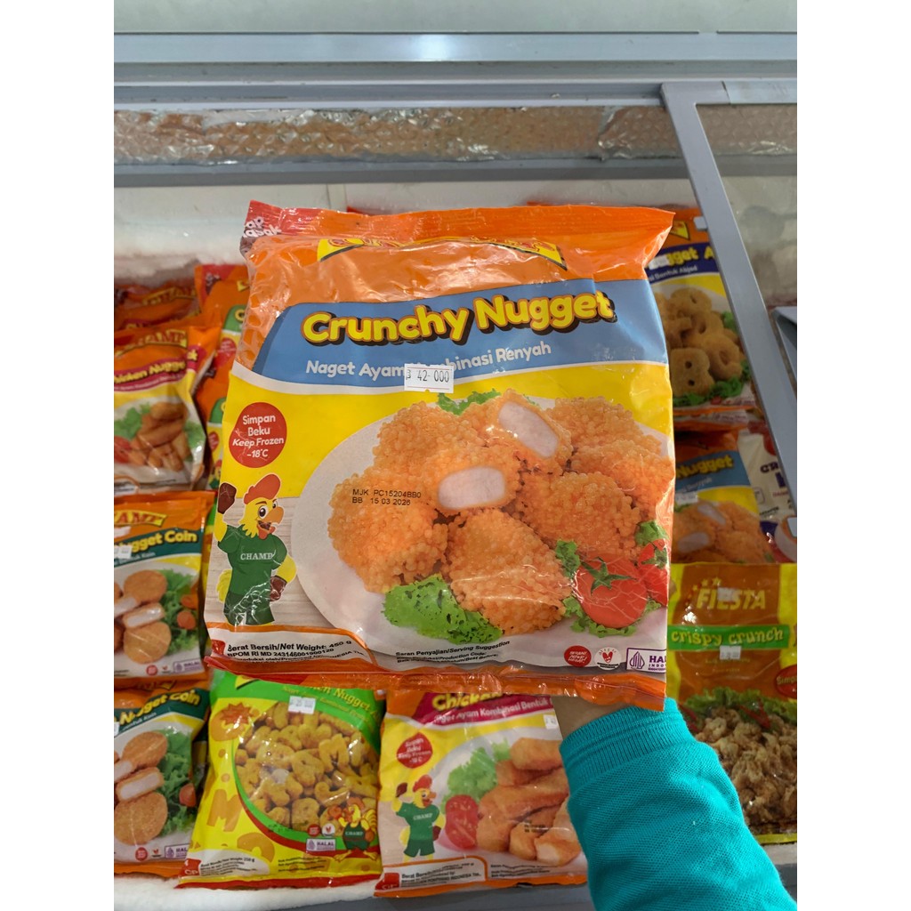 

CHAMP CRUNCHY NUGGET 450G