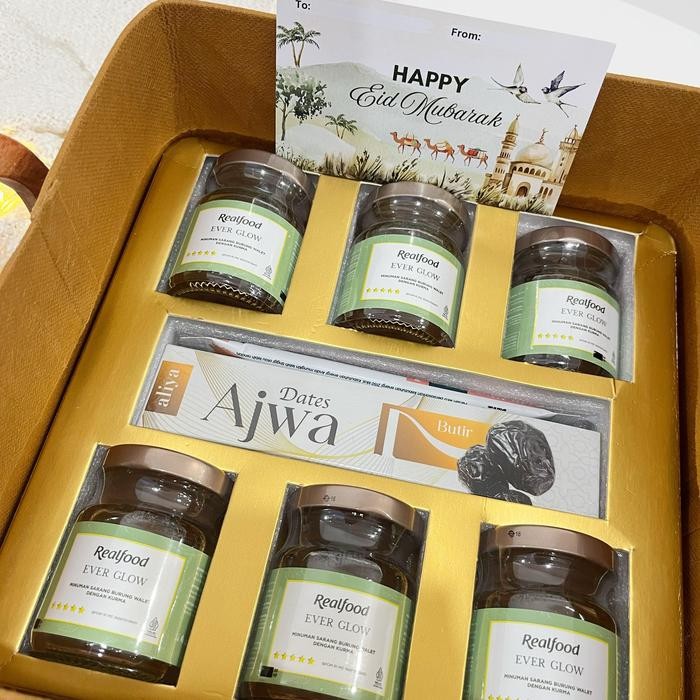 

Parcel Paket hampers ramadhan idulfitri lebaran walet realfood madu