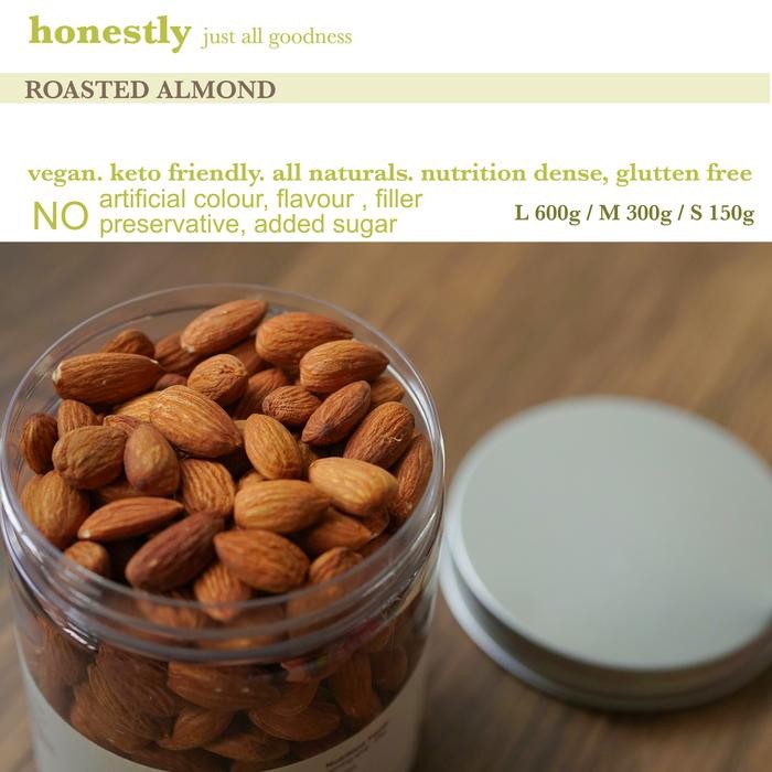 

Premium Roasted Almond Import , Kacang Almond Panggang Import
