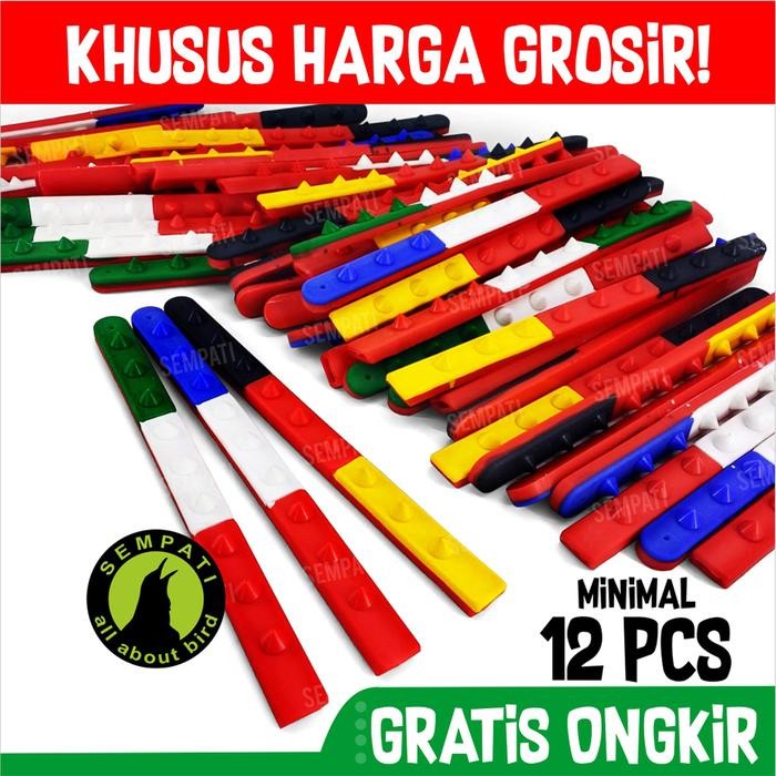 GROSIR Karet Gantungan Sangkar Kandang Burung Kondom Pelapis Duri