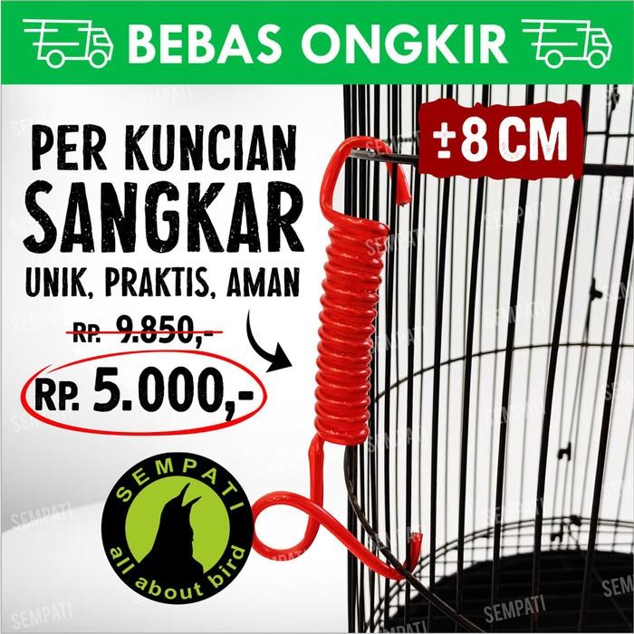PER KUNCI BESI PINTU SANGKAR KANDANG BURUNG