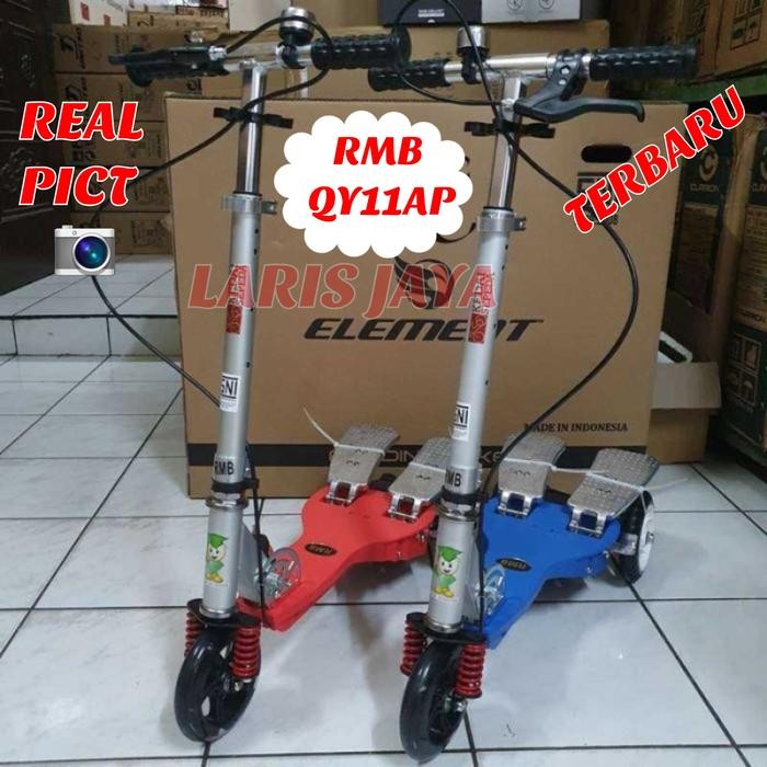 SCOOTER SKUTER INJAK RMB ELEMENT QY11AP SKUTER PEDAL RMB QY11AP INJAK