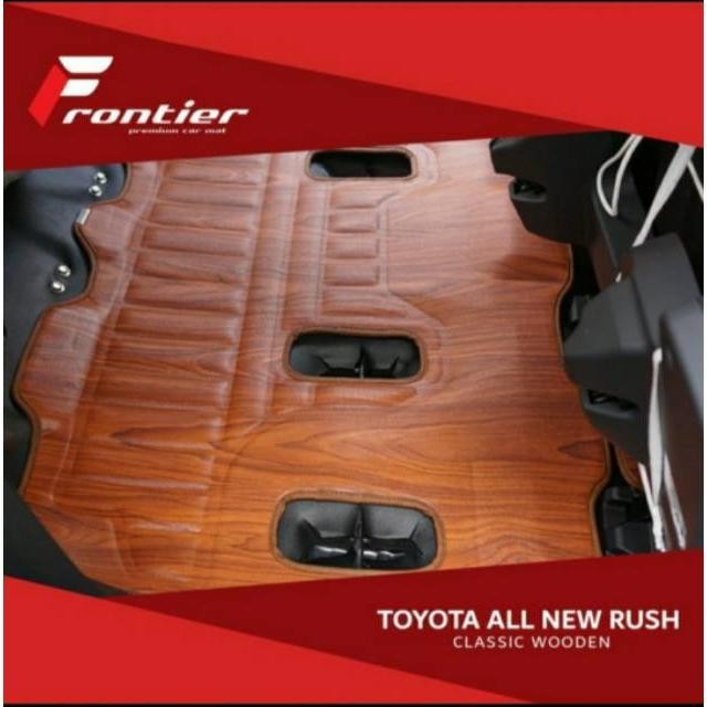 Karpet mobil mangkok 5d frontier All New Rush / Terios 3 Baris