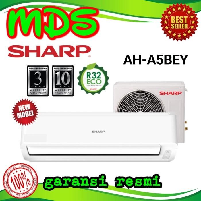 [Allthebest] AC SHARP AH-A5UCY 1/2pk TURBO COOL SERIES R32 0.5pk Garansi 10th 5ucy