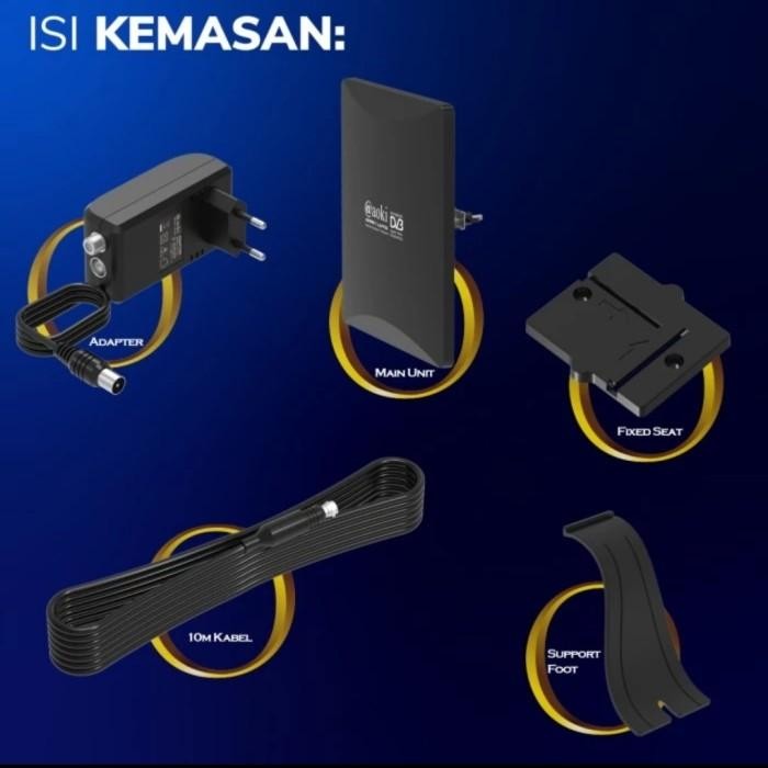 [Allthebest] Antena TV Digital AOKI at 3000 Indoor Outdoor / Antena Digital Aoki