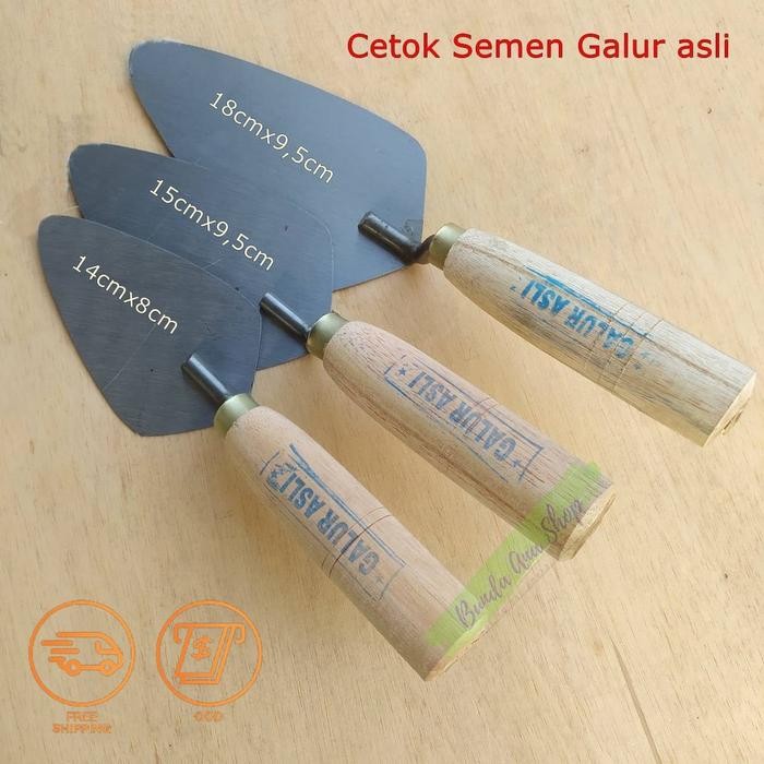 (Allthebest) Sendok / cetok semen GALUR ASLI sendok semen galur poslen