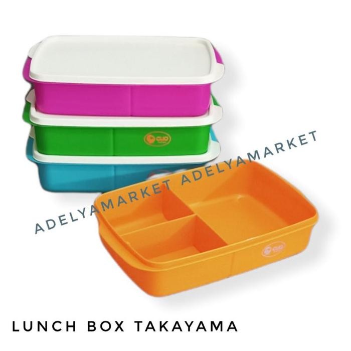(Allthebest) Takayama lunch box clio / kotak makan