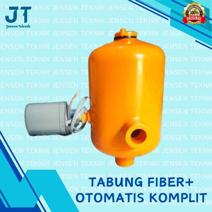 Tabung Otomatis Pompa Air Fiber +Otomatis shimizu ps-130