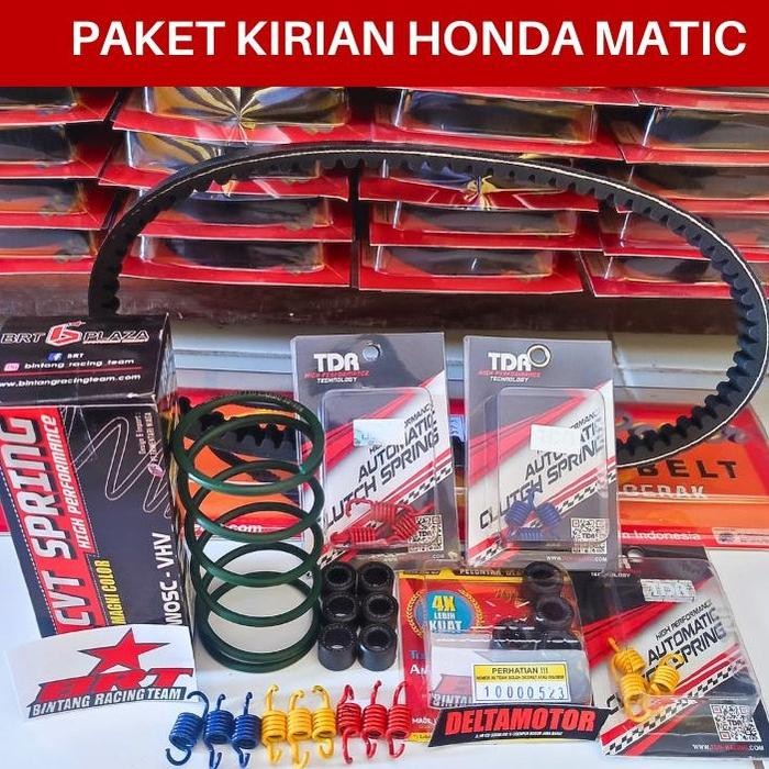PAKET UPGRADE KIRIAN CVT BRT VARIO 110 125 150 BEAT FI SCOOPY 2021 BEAT KARBU BEAT DELUXE Motorcycle