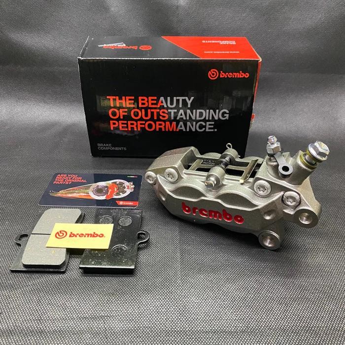 Kaliper Brembo 4 Piston Big Pot Axial Kanan & Kiri Babet Universal