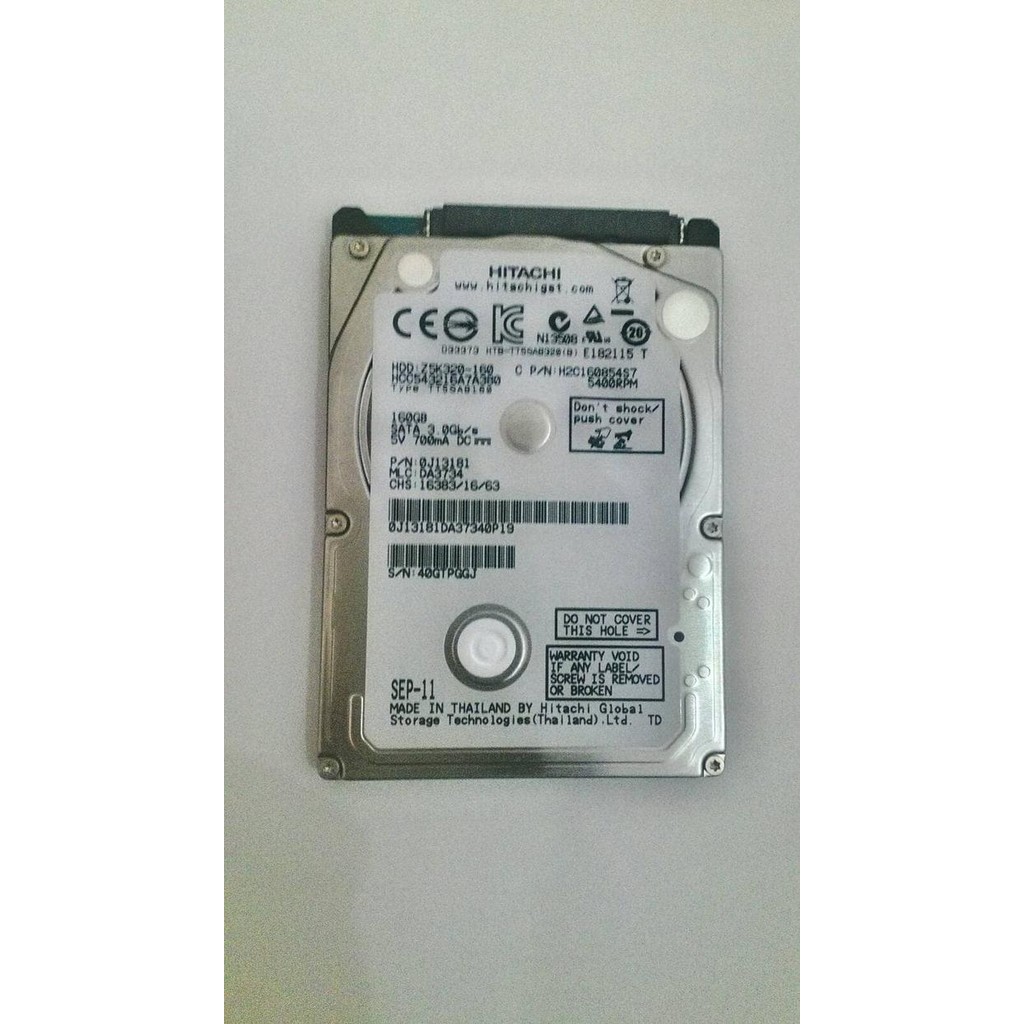 SALE HARDISK LAPTOP 160 GB HITACHI