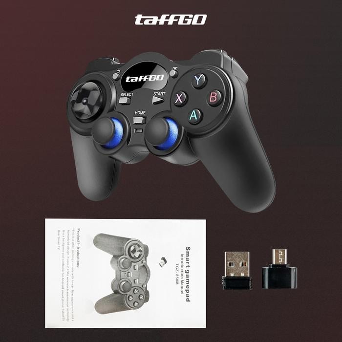 Gamepad Android Windows PC LAPTOP SMART TV - Gamepad Wireless 2.4GHz untuk Smart TV Box - Joystick