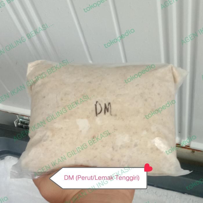 

IKAN TENGGIRI DM PUTIH/LEMAK PUTIH/AGEN IKAN GILING BEKASI ALNAFIS