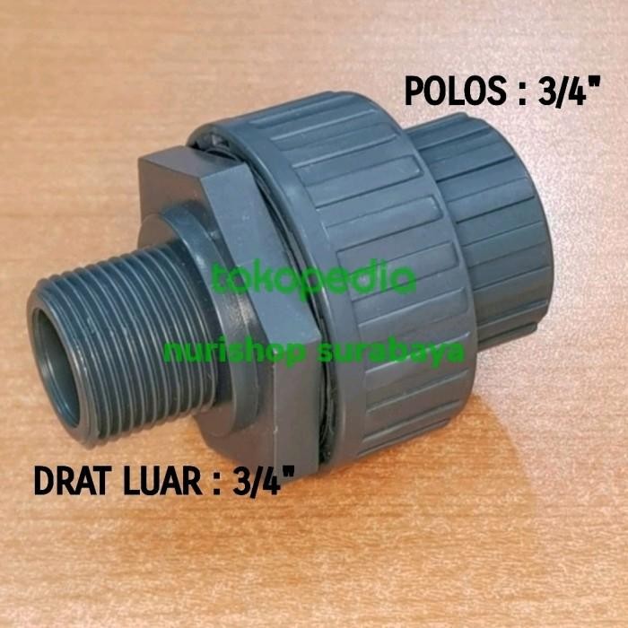 Expert Watermur drat luar 3/4 inch Water Mur Watermoor W.Mur drat luar 3/4"