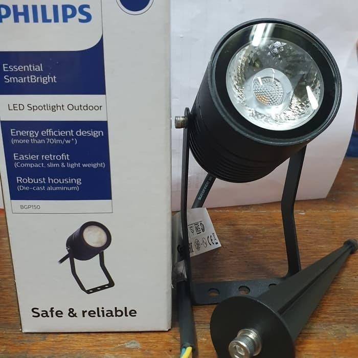 Expert PHILIPS LAMPU SOROT TAMAN SPOTLIGHT SPOTLED 8WATT 8 WATT BGP150