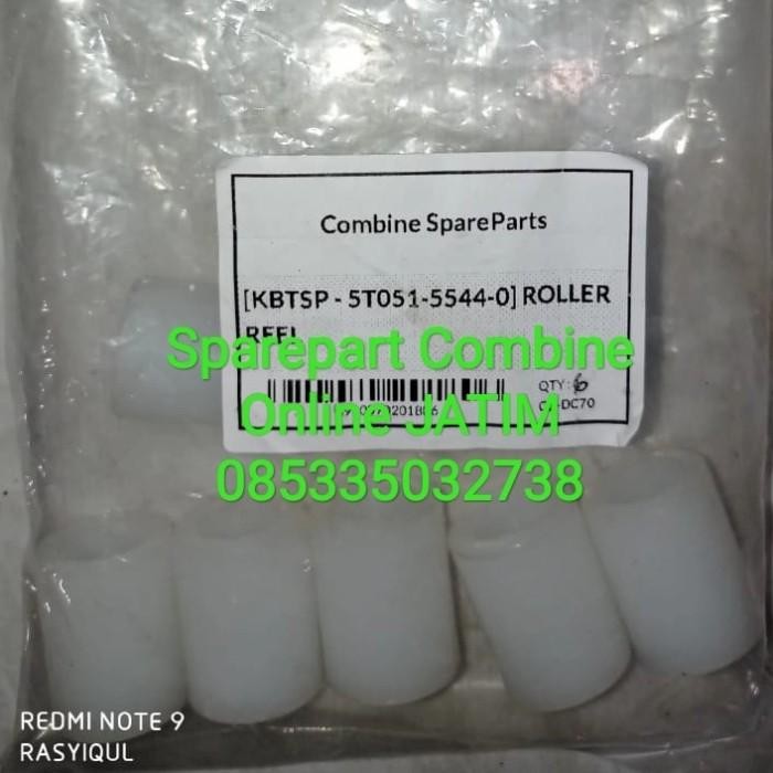 Expert Roller Putih Plastik Reaper Kubota DC60/DC70/DC93 5T051-5544-0