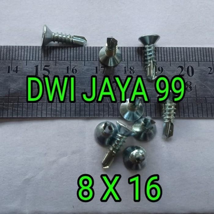 Expert sds fh jf 8x16 skrup drilling roofing bajaringan galvalum