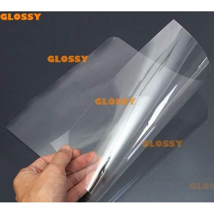 [Expret] Clear PET FILM / PLASTIK TRANSPARAN / OHP FILM 110 gsm