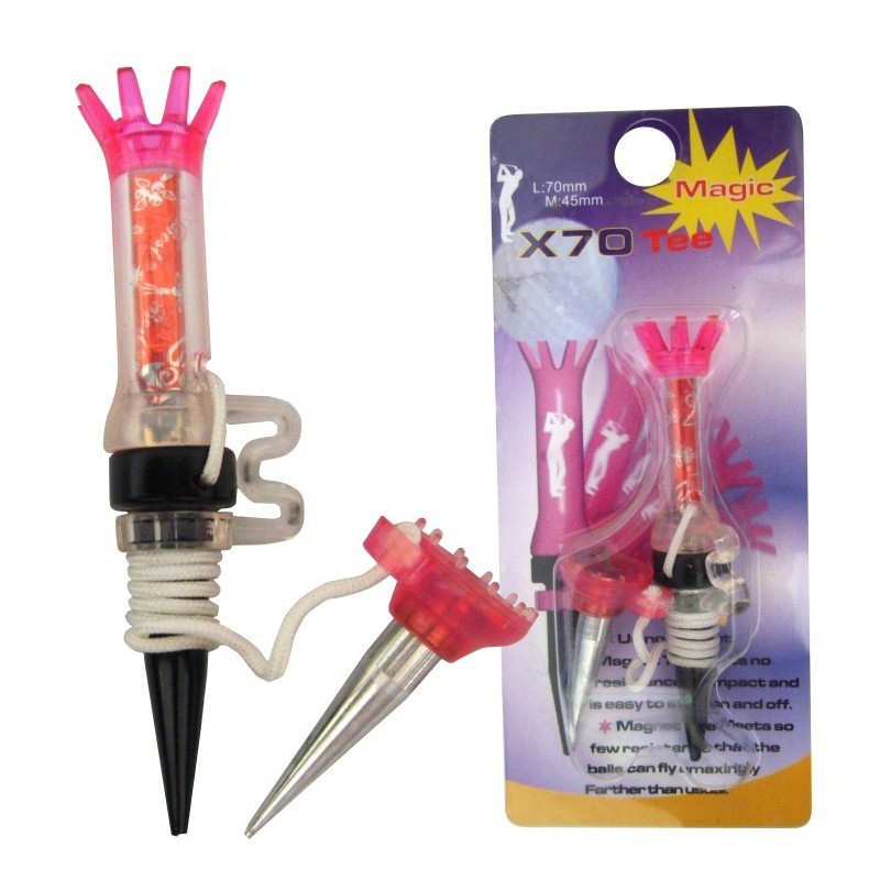Terlaris, Golf Tee magnet set, 70 mm ukuran Tee Golf